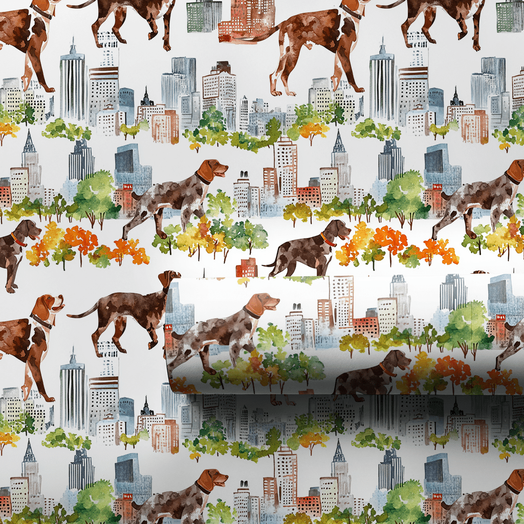 City with the GSP - Wrapping Paper - Aspen & Arlo
