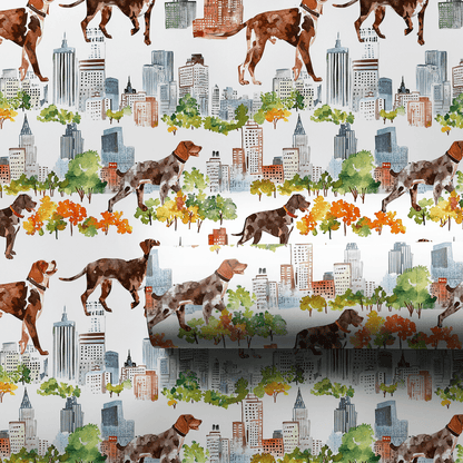 City with the GSP - Wrapping Paper - Aspen & Arlo