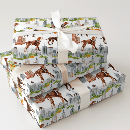City with the GSP - Wrapping Paper - Aspen & Arlo
