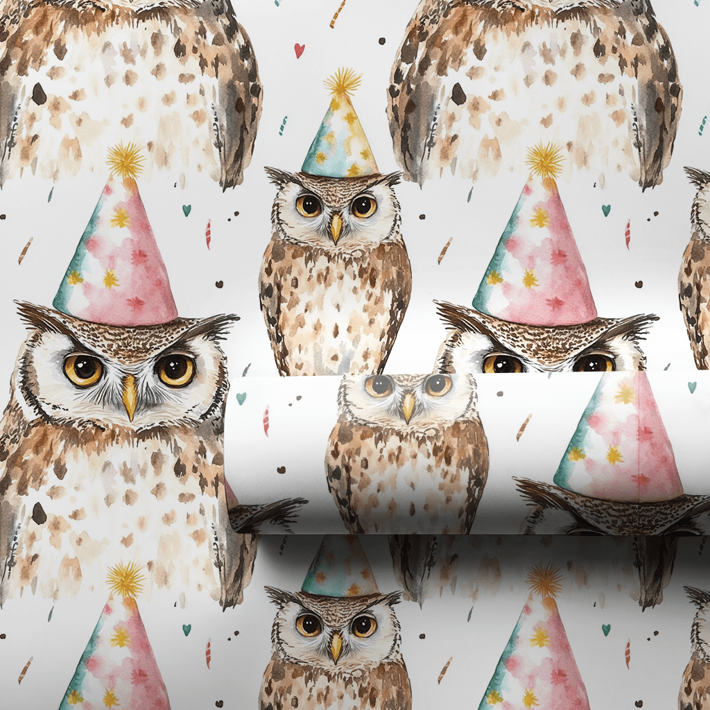 Owl Be There - Wrapping Paper - Aspen & Arlo
