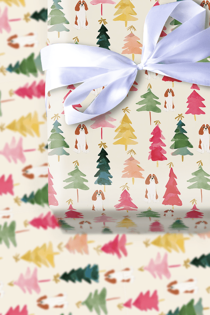 Cavalier Christmas Magic - Wrapping Paper - Aspen & Arlo