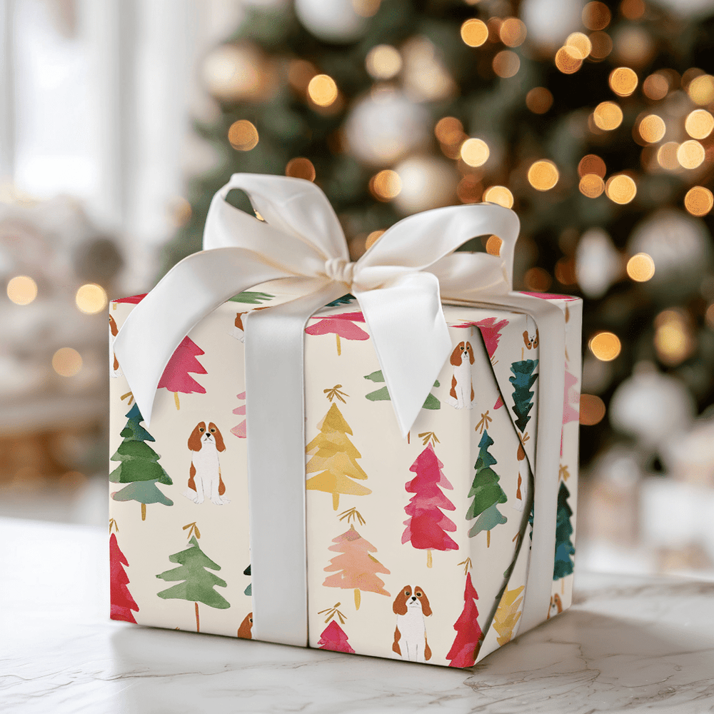 Cavalier Christmas Magic - Wrapping Paper - Aspen & Arlo