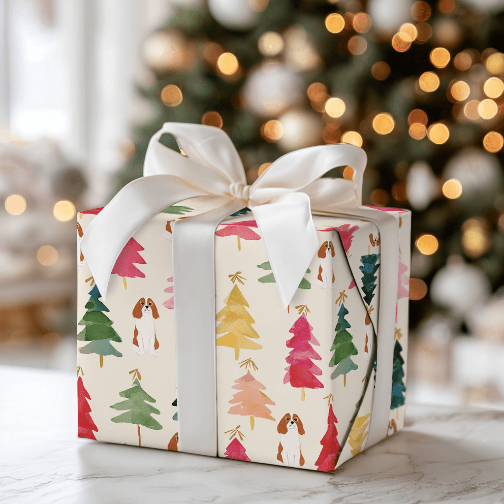 Cavalier Christmas Magic - Wrapping Paper - Aspen & Arlo