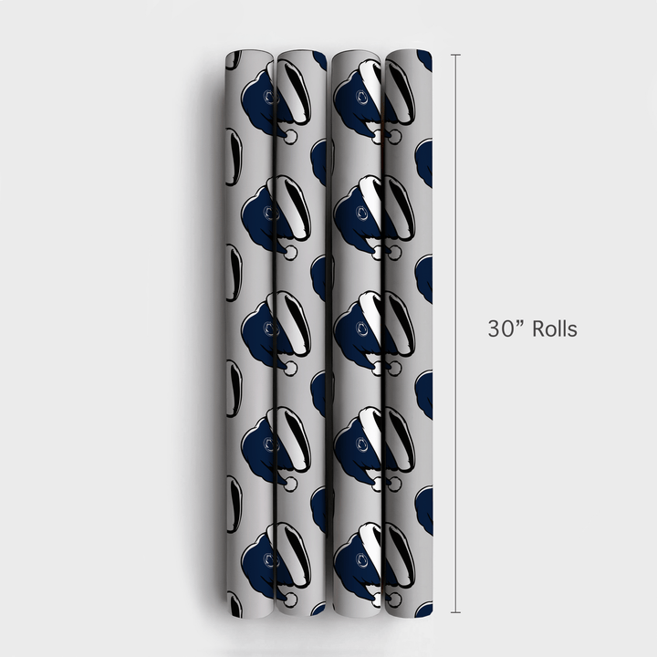 Ho Ho Lions - Wrapping Paper - Aspen & Arlo