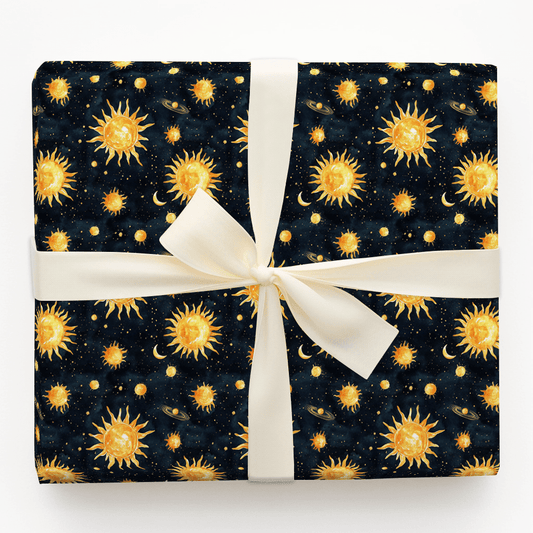 Star Crossed Shine - Wrapping Paper - Aspen & Arlo