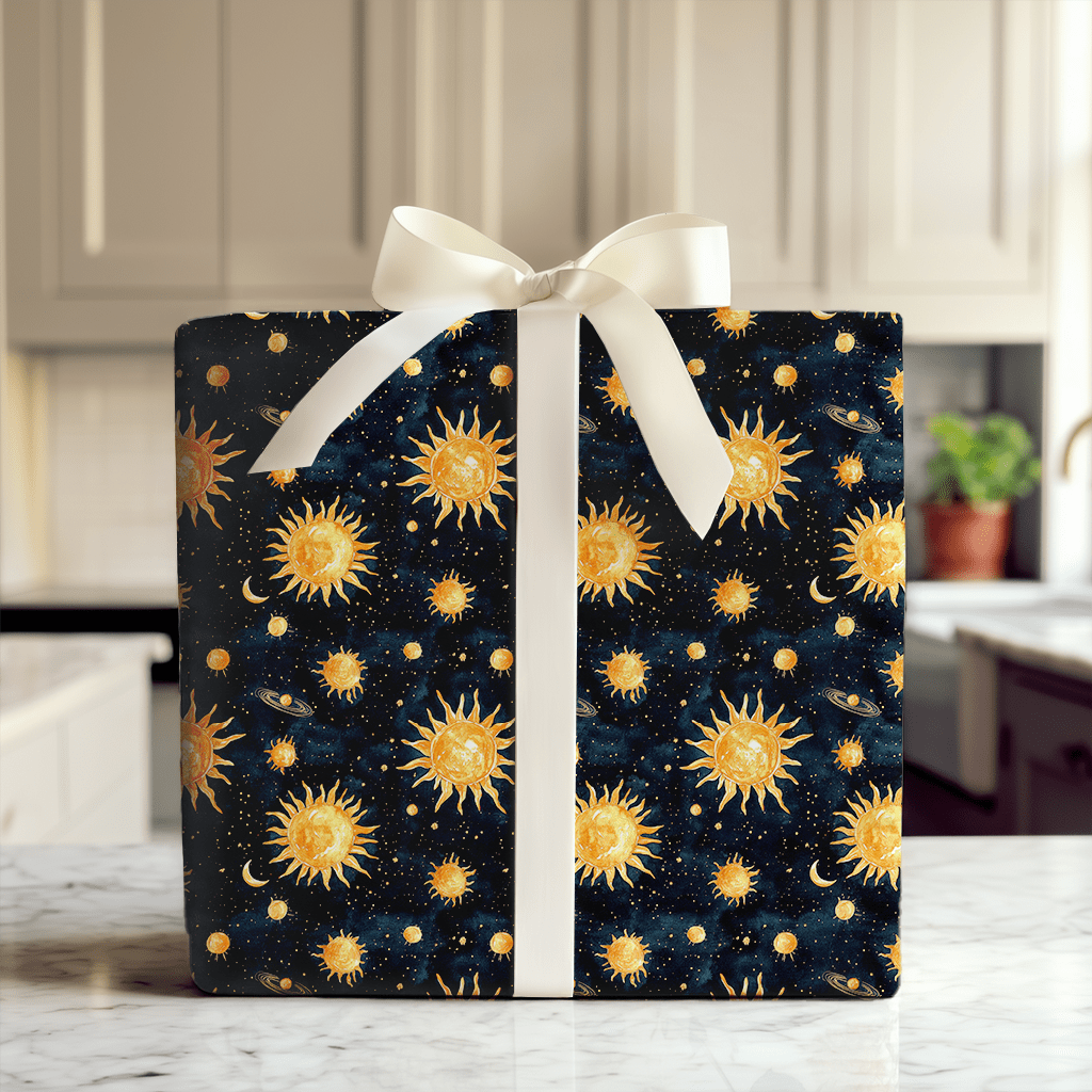 Star Crossed Shine - Wrapping Paper - Aspen & Arlo