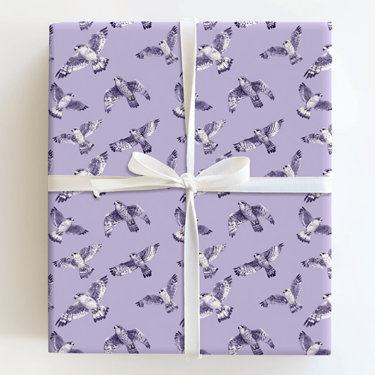 Flight Purple - Wrapping Paper - Aspen & Arlo