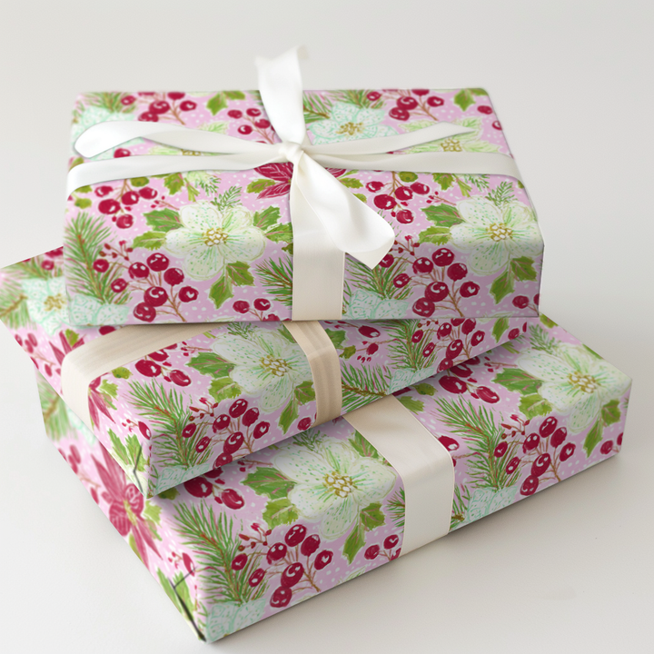 Pastel Christmas Florals