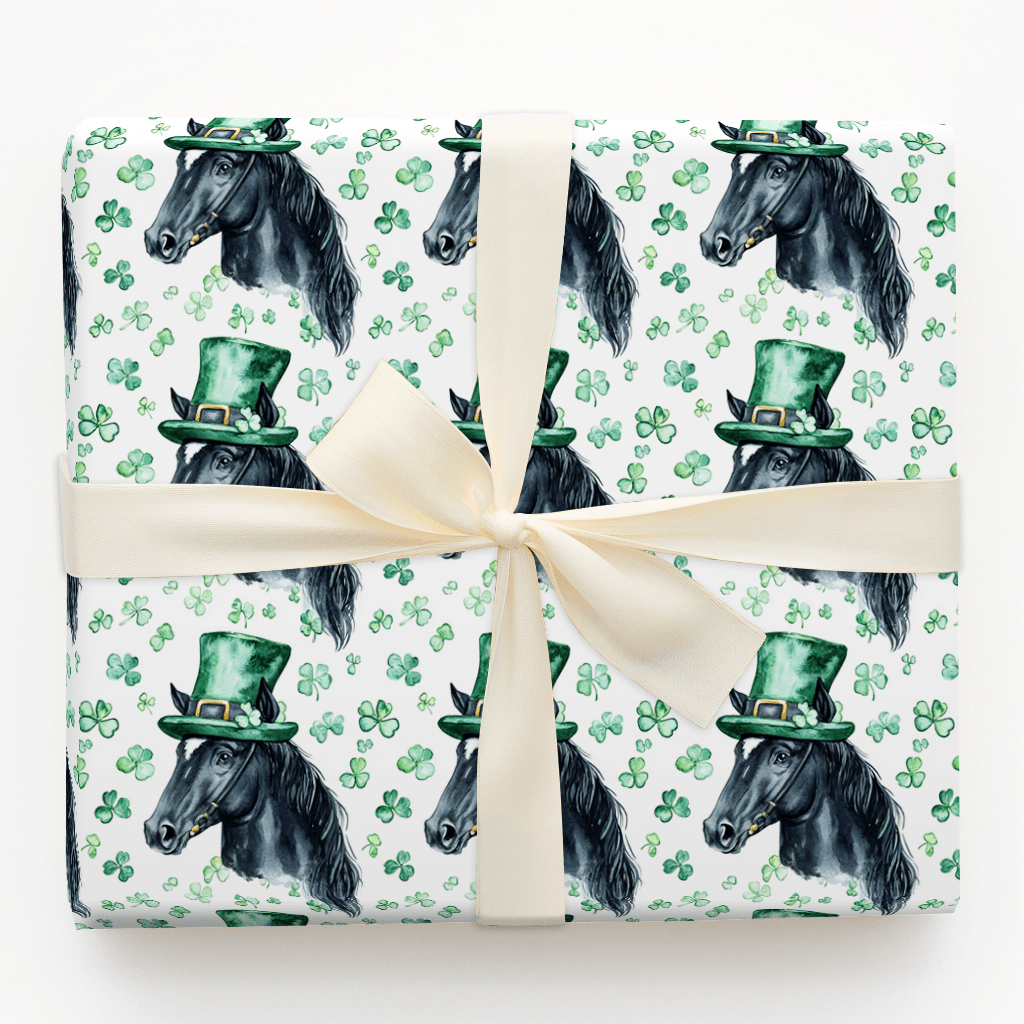 Leprechaun Stallion - Wrapping Paper - Aspen & Arlo