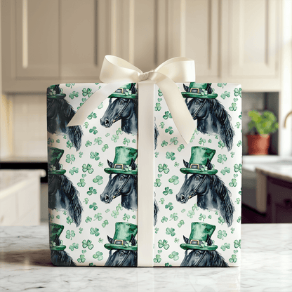 Leprechaun Stallion - Wrapping Paper - Aspen & Arlo