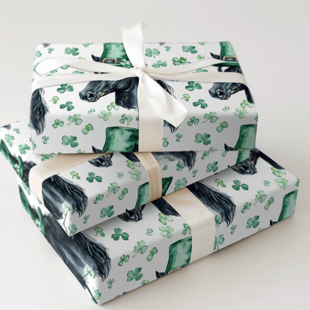 Leprechaun Stallion - Wrapping Paper - Aspen & Arlo