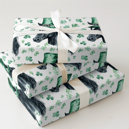 Leprechaun Stallion - Wrapping Paper - Aspen & Arlo