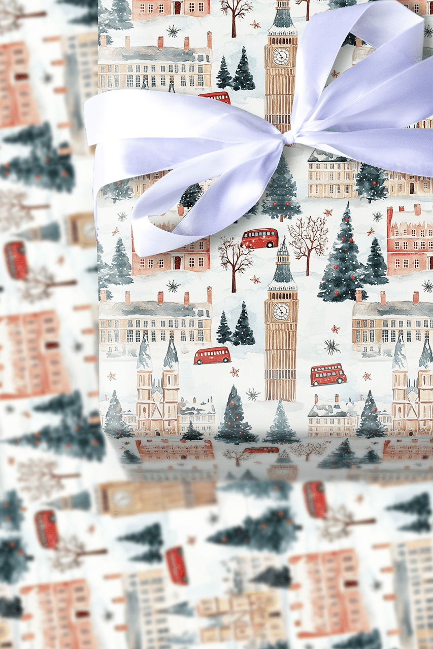 Winter In Westminster - Wrapping Paper - Aspen & Arlo