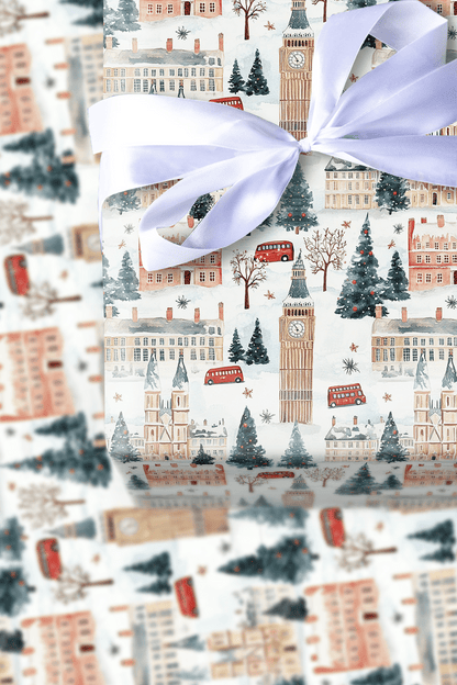 Winter In Westminster - Wrapping Paper - Aspen & Arlo