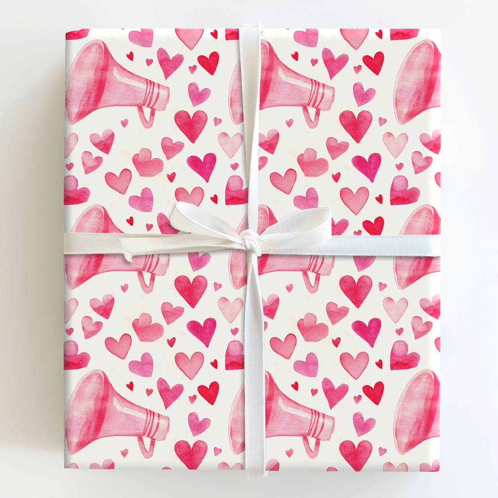 My Cheer Valentine - Wrapping Paper - Aspen & Arlo