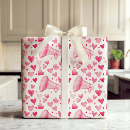 My Cheer Valentine - Wrapping Paper - Aspen & Arlo