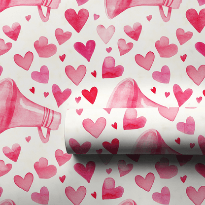 My Cheer Valentine - Wrapping Paper - Aspen & Arlo