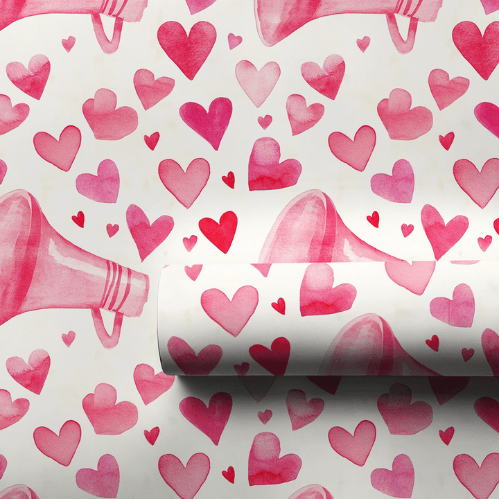 My Cheer Valentine - Wrapping Paper - Aspen & Arlo