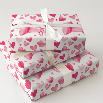 My Cheer Valentine - Wrapping Paper - Aspen & Arlo