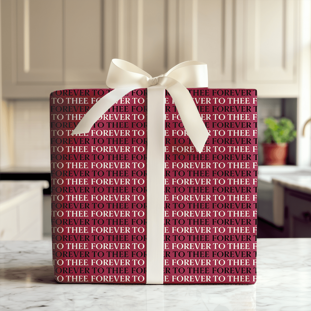 Forever to Thee - Wrapping Paper - Aspen & Arlo