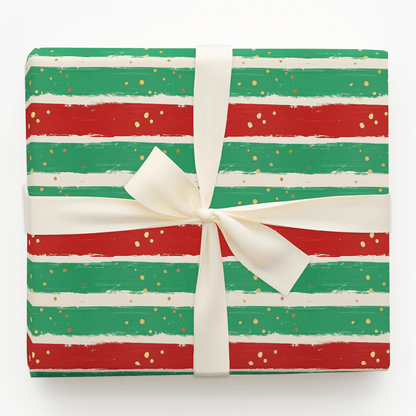 Jingle Stripes - Wrapping Paper - Aspen & Arlo