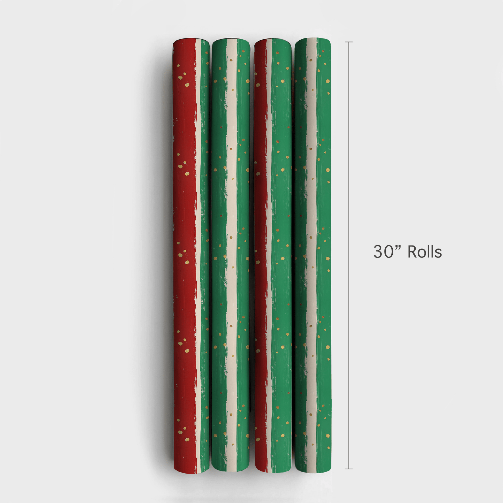 Jingle Stripes - Wrapping Paper - Aspen & Arlo