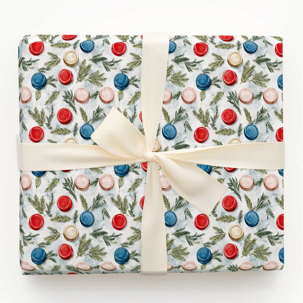 Merry on Ice - Wrapping Paper - Aspen & Arlo