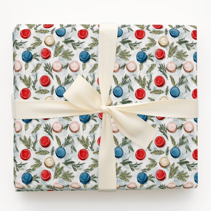Merry on Ice - Wrapping Paper - Aspen & Arlo