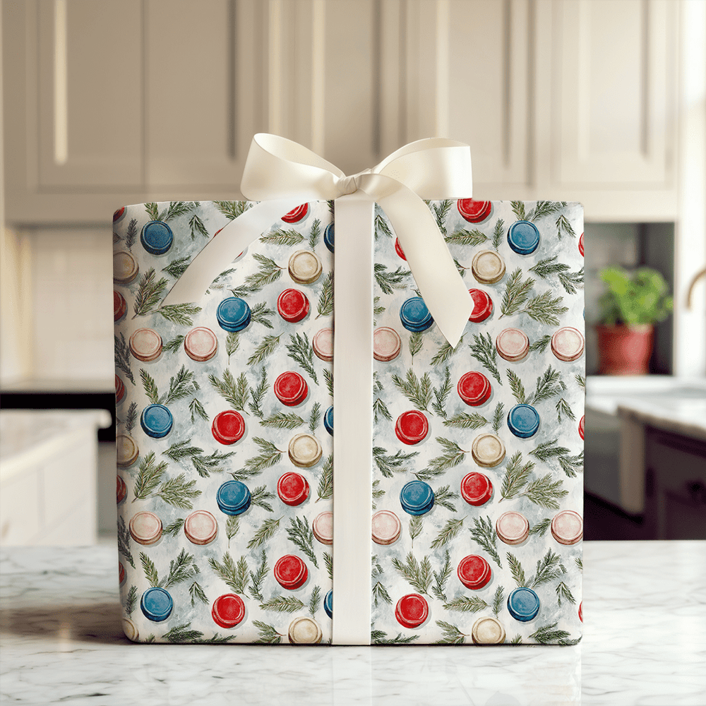 Merry on Ice - Wrapping Paper - Aspen & Arlo