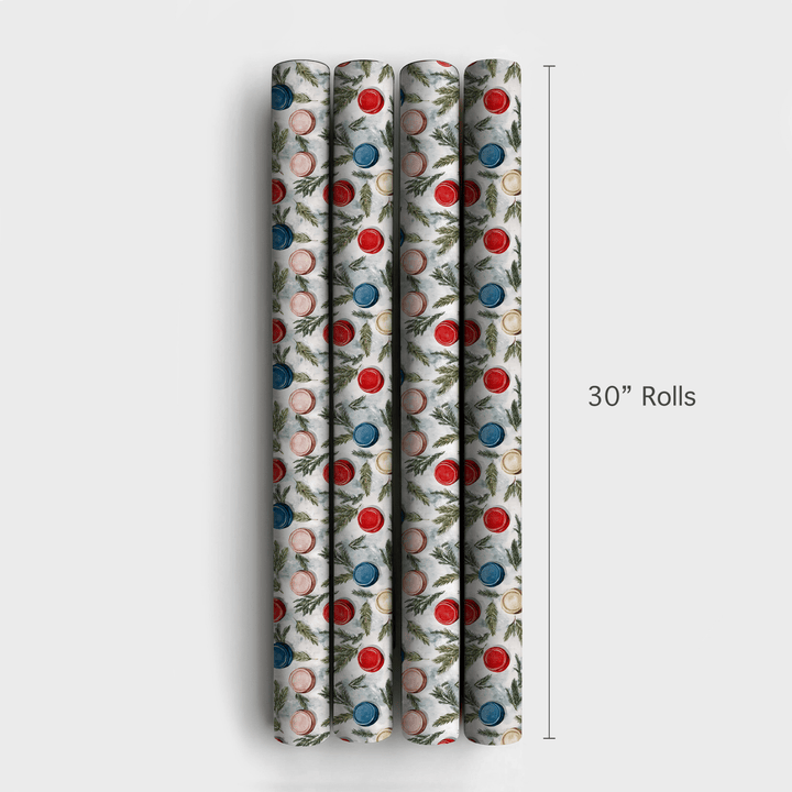 Merry on Ice - Wrapping Paper - Aspen & Arlo