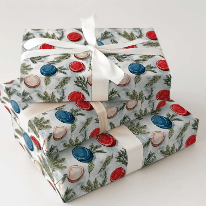 Merry on Ice - Wrapping Paper - Aspen & Arlo