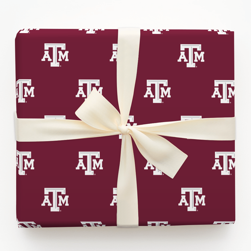 The Aggie Mark - Wrapping Paper - Aspen & Arlo