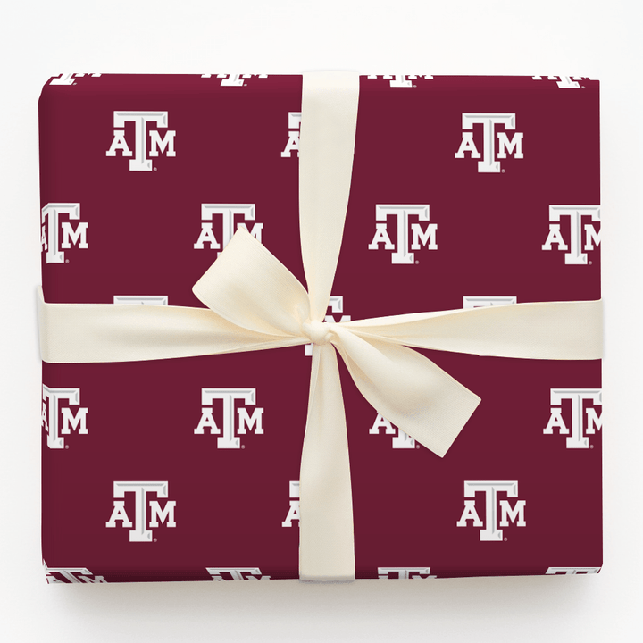 The Aggie Mark - Wrapping Paper - Aspen & Arlo