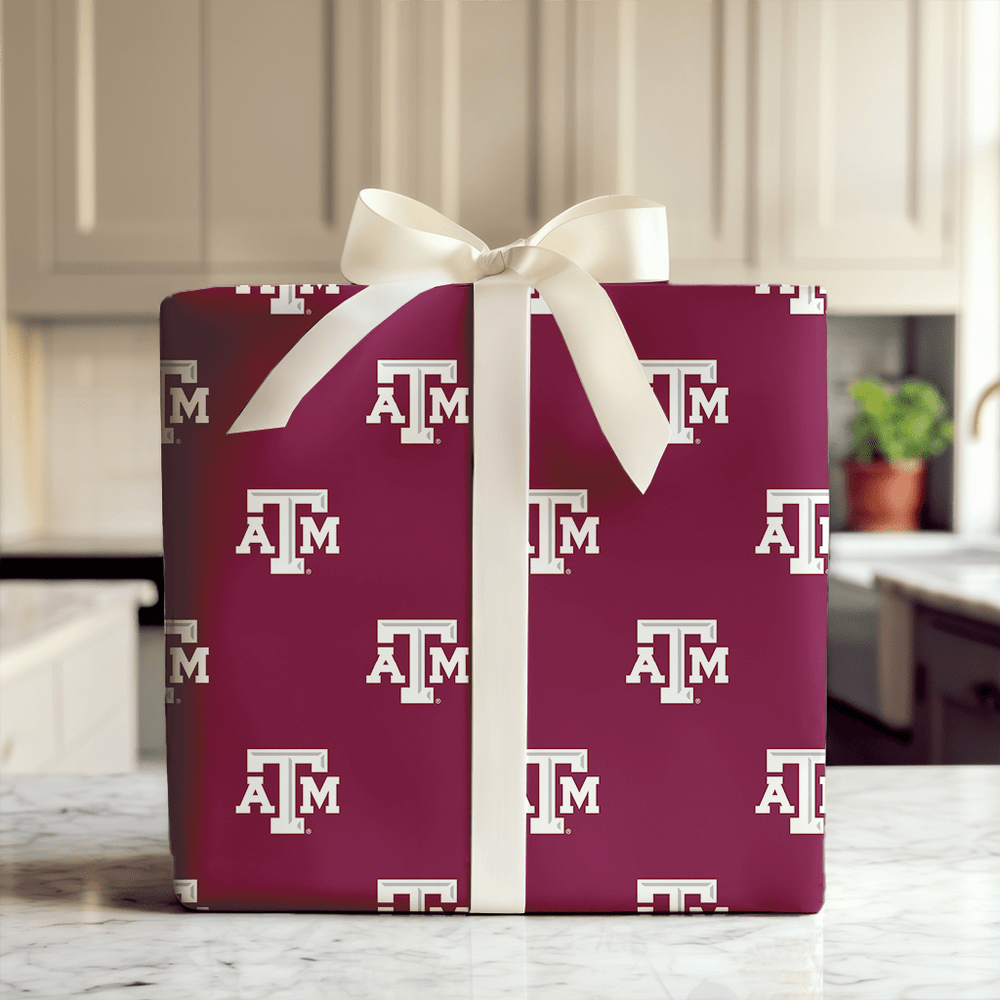 The Aggie Mark - Wrapping Paper - Aspen & Arlo