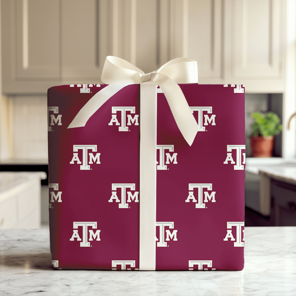 The Aggie Mark - Wrapping Paper - Aspen & Arlo