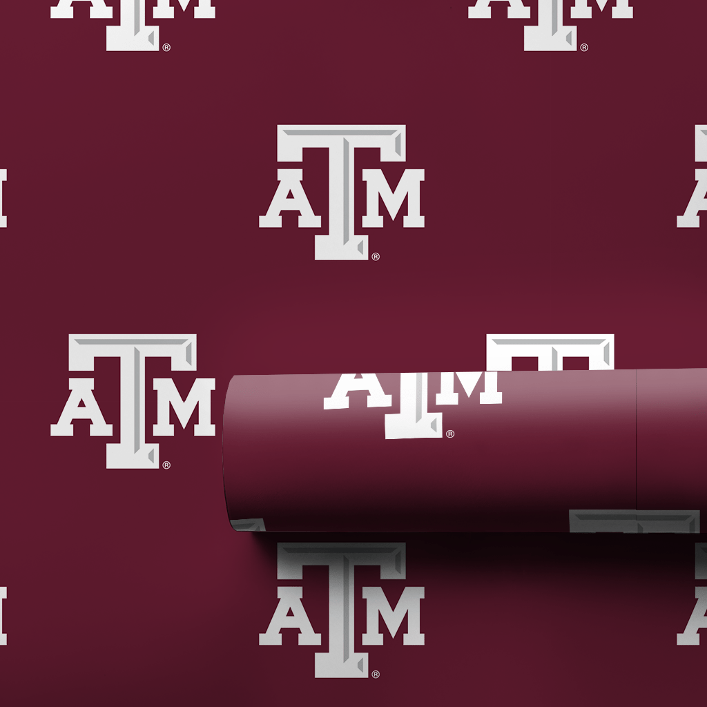 The Aggie Mark - Wrapping Paper - Aspen & Arlo