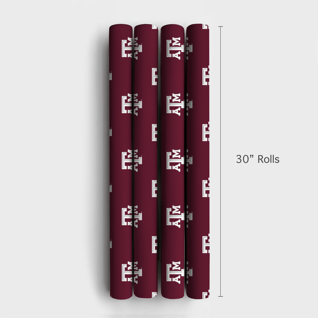 The Aggie Mark - Wrapping Paper - Aspen & Arlo