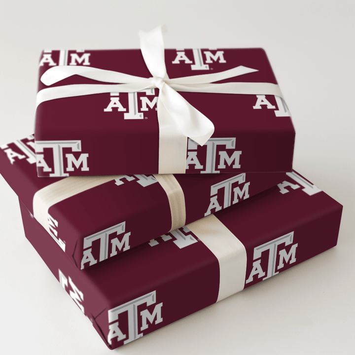 The Aggie Mark - Wrapping Paper - Aspen & Arlo
