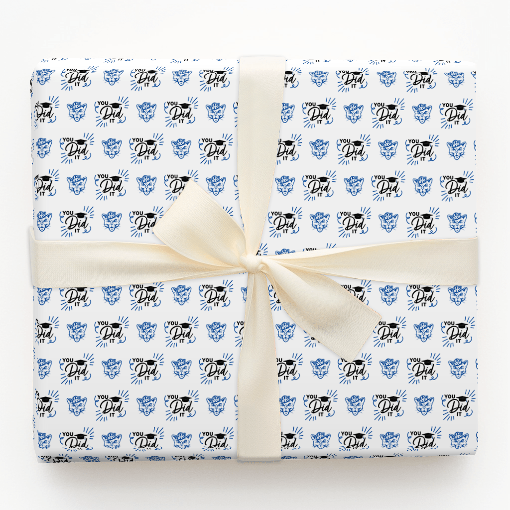 You Did It BYU - Wrapping Paper - Aspen & Arlo