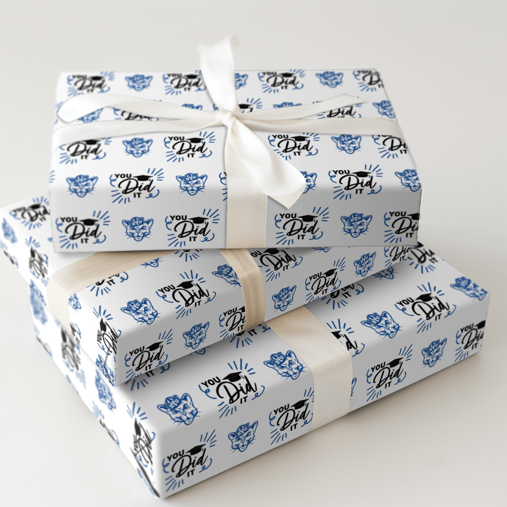 You Did It BYU - Wrapping Paper - Aspen & Arlo