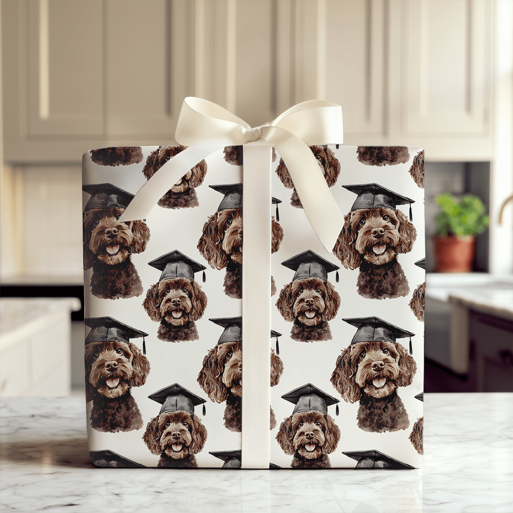 Cocoa Cum Laude - Wrapping Paper - Aspen & Arlo