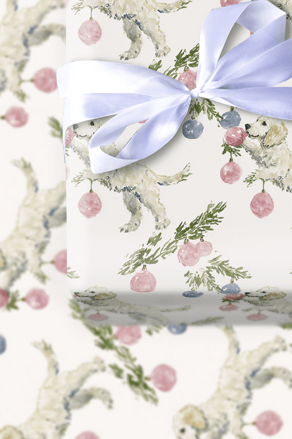 Golden Paw - Wrapping Paper - Aspen & Arlo