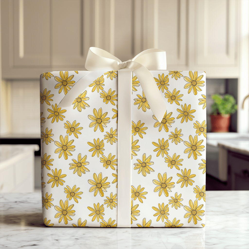 Fields of Yellow - Wrapping Paper - Aspen & Arlo