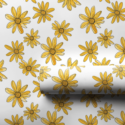 Fields of Yellow - Wrapping Paper - Aspen & Arlo