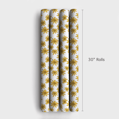 Fields of Yellow - Wrapping Paper - Aspen & Arlo