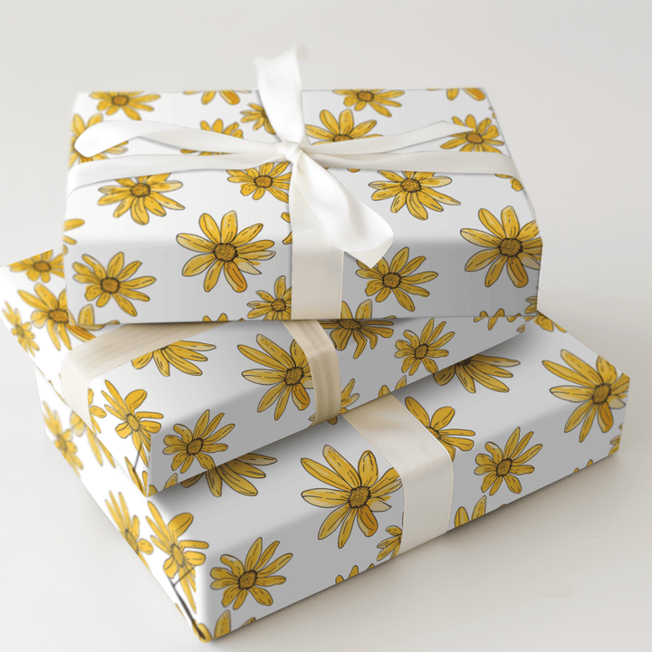 Fields of Yellow - Wrapping Paper - Aspen & Arlo