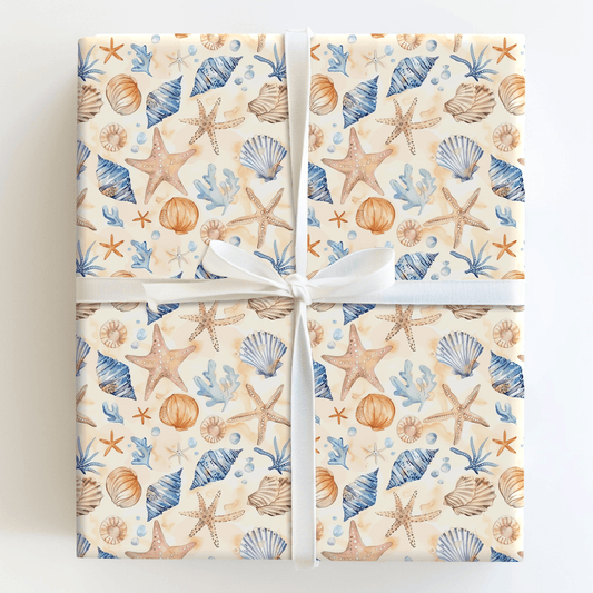 It's a Shell - ebration - Wrapping Paper - Aspen & Arlo