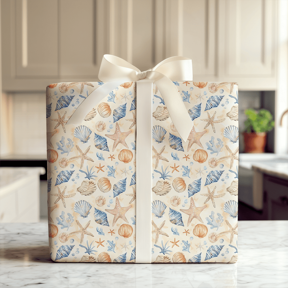 It's a Shell - ebration - Wrapping Paper - Aspen & Arlo