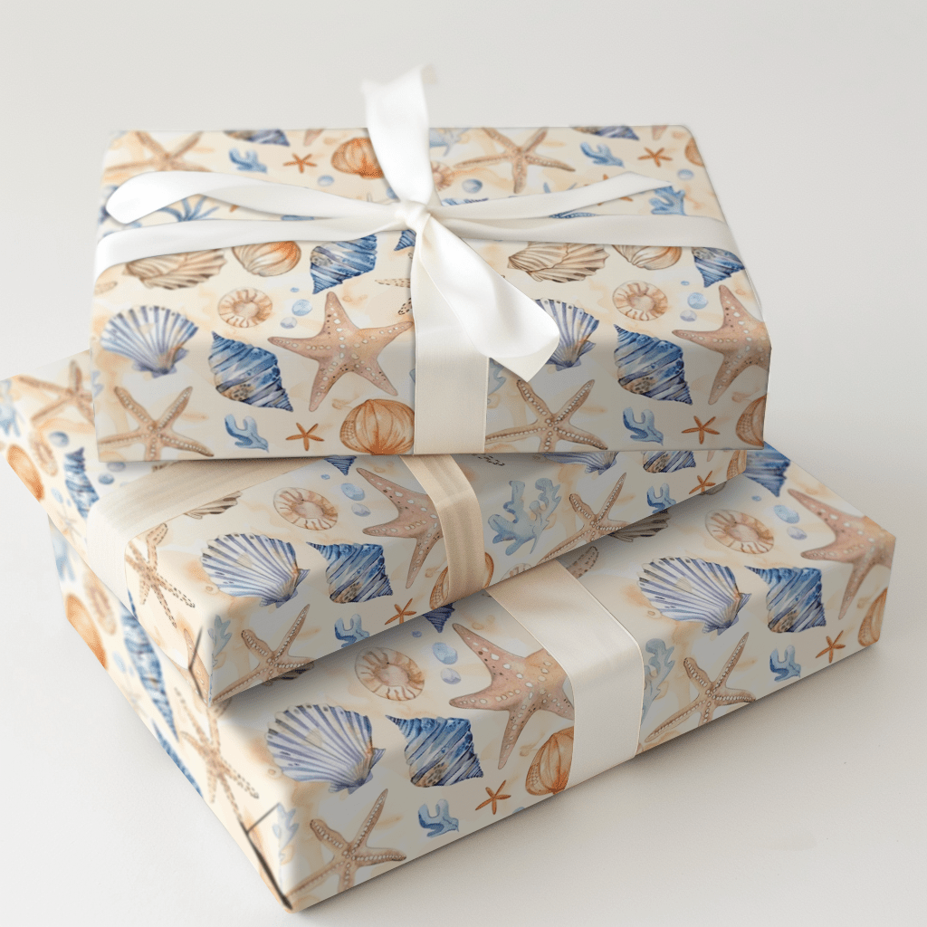 It's a Shell - ebration - Wrapping Paper - Aspen & Arlo