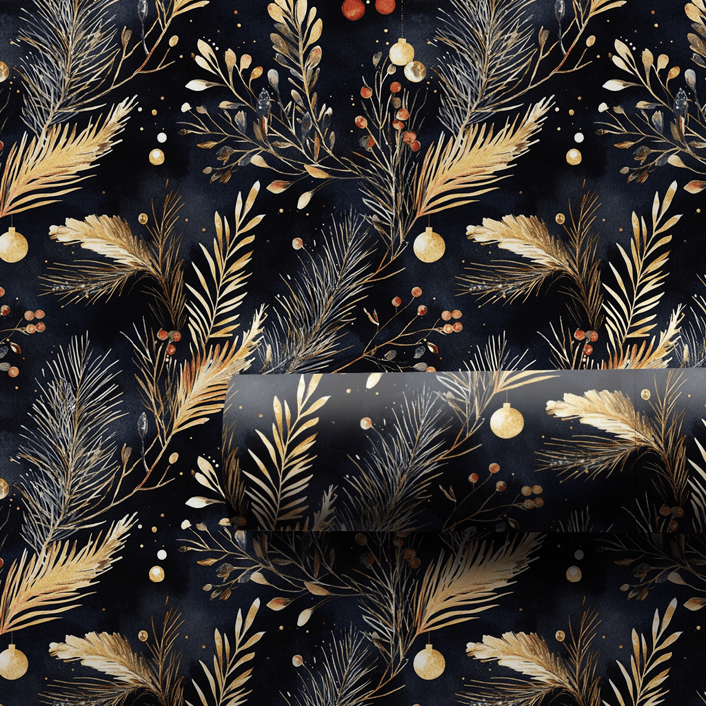 Gold Leaf for Wreath - Wrapping Paper - Aspen & Arlo